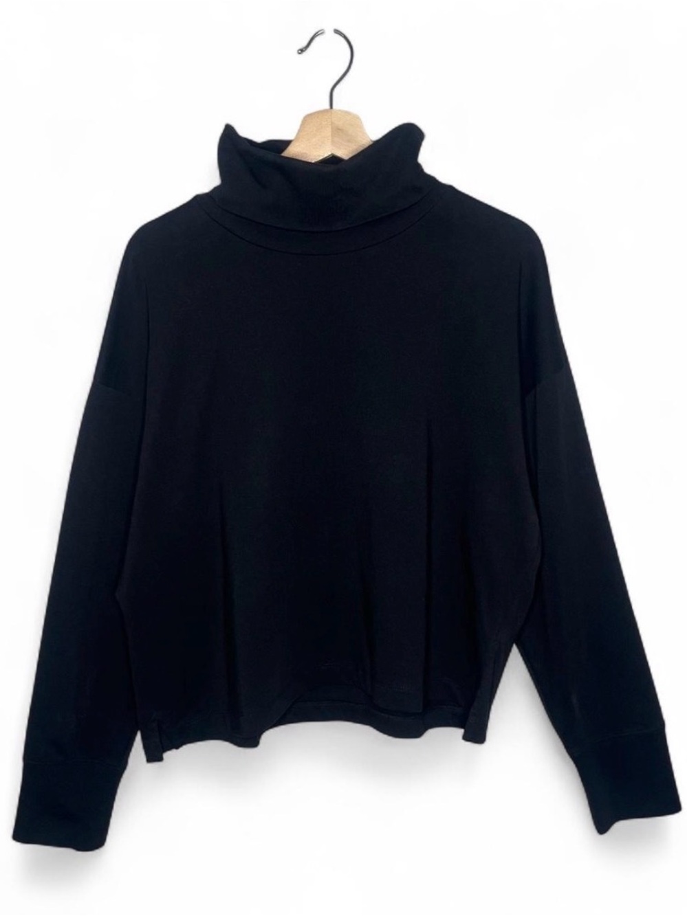 ATM Heavy Cotton Boxy Oversized Turtleneck Long Sleeve Shirt Capsule Minimalist